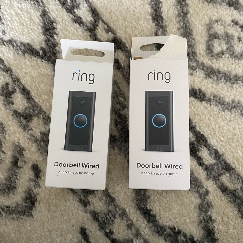 Brand new ring doorbell cameras. I bought the wrong ones.